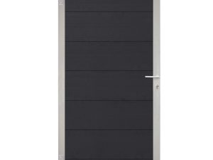 TJÖRN-Tor-Komplettset
90 x 173 cm, schiefergrau/silber