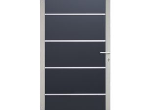 FARÖ-Tor-Komplettset
90 x 173 cm, anthrazit/silber