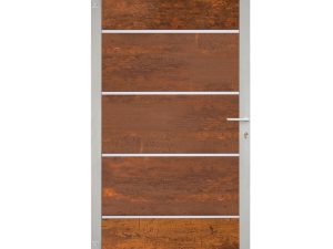 FARÖ-Tor-Komplettset
90 x 173 cm, Deko-Rost/silber