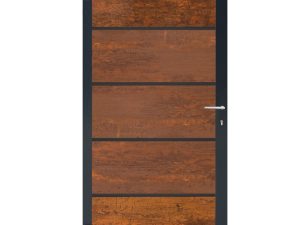 FARÖ-Tor-Komplettset
90 x 173 cm, Deko-Rost/anthrazit