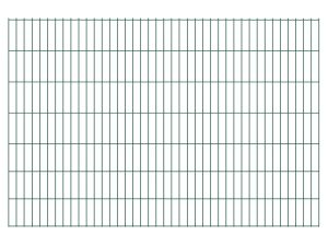 BASIC Doppelstabmatte grün
200 x 140 cm, RAL 6005, 
Stäbe 6/5/6, MW 50/200 mm