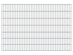 BASIC Doppelstabmatte ANTHRAZIT
200 x 140 cm, RAL 7016
Stäbe 6/5/6, MW 50/200 mm