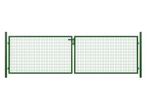 STRONG Doppeltor  RAL 6005 grün
4000 x 1200 mm inkl. Pfosten + Beschläge
MW 50/100 mm