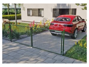STRONG Endverbinder für Gitterzäune 
ANTHRAZIT, Ø 34 mm, 1-fach