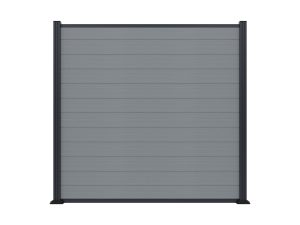 MAX WPC-Steckzaunset
175 x 168 cm; coextrudiert
Farbe SMOKE WHITE
Abschlussleiste und Clips separat in silber oder anthrazit