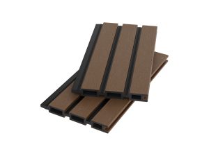 WAREN-SerieWPC-Lamelle teak/ anthrazit1750 x 158 x 20 mm, coextrudiert