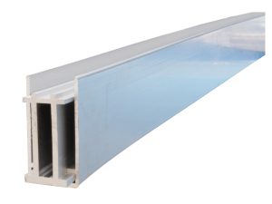 Set für Senkrechtmontage
Silber, Start und Endleiste verstärkt
50/50 x 24 x 1655 mm, Aluminium