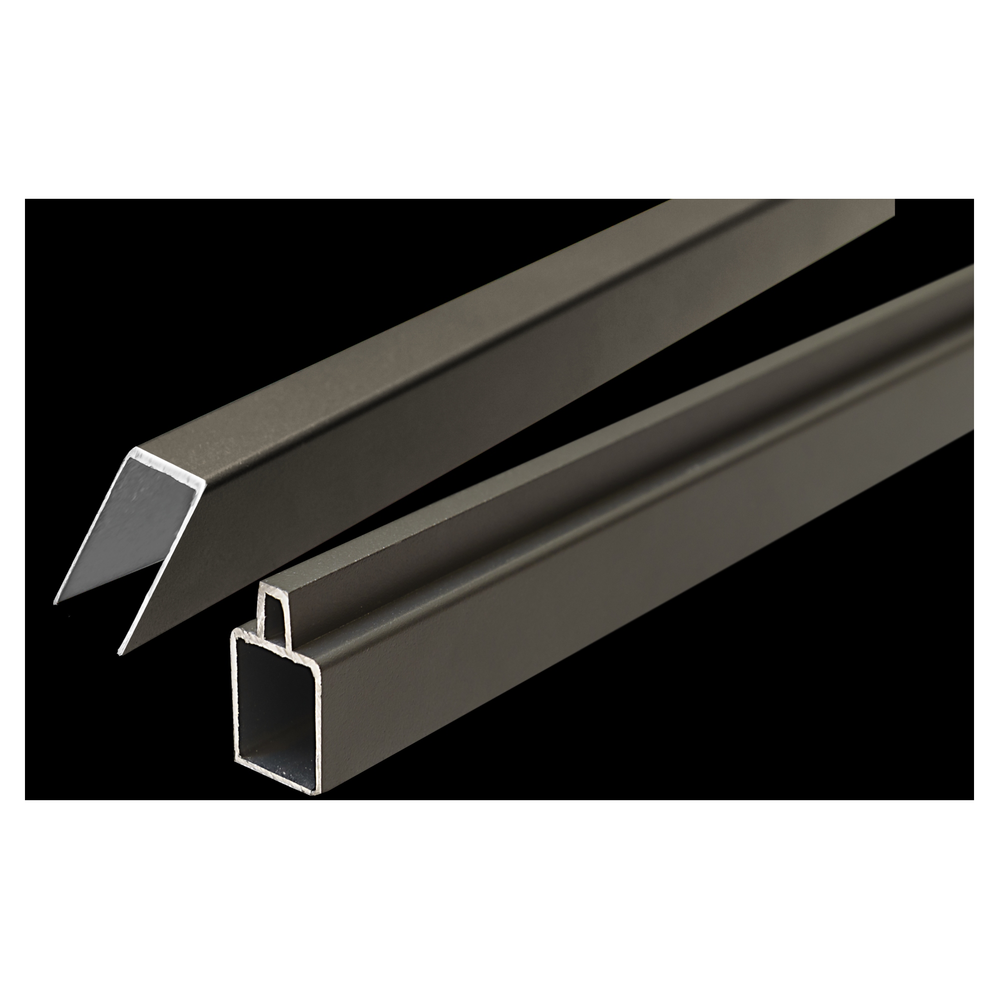 Start & Abschluss Set
ANTHRAZIT, für ein Eckelement
32/25 x 20 x 900 mm, Aluminium