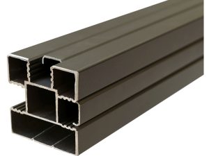 Aluminium-Steckzaunpfosten
ANTHRAZIT, 68 x 68 x 1800 mm
inkl. Abstandhalter, Schienen + Kappen