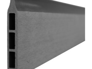 WOLLBACH-Serie, WPC-Steckzaun-Setca. 175 x 180 cm, GRAU