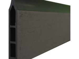 WOLLBACH-Serie, WPC-Steckzaun-Setca. 175 x 180 cm, ANTHRAZIT