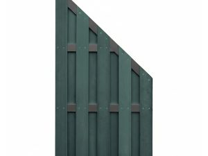 EMDEN-Serie Ecke ANTHRAZIT
90 x 180/90 cm, WPC-Bretterzaun
4 Querriegel ALU anthrazit