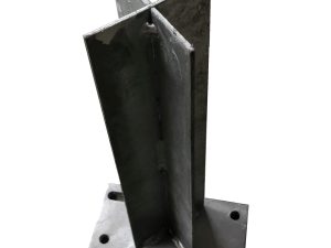 Aufschraubträger300 x 160 x 88 mm, feuerverzinkt