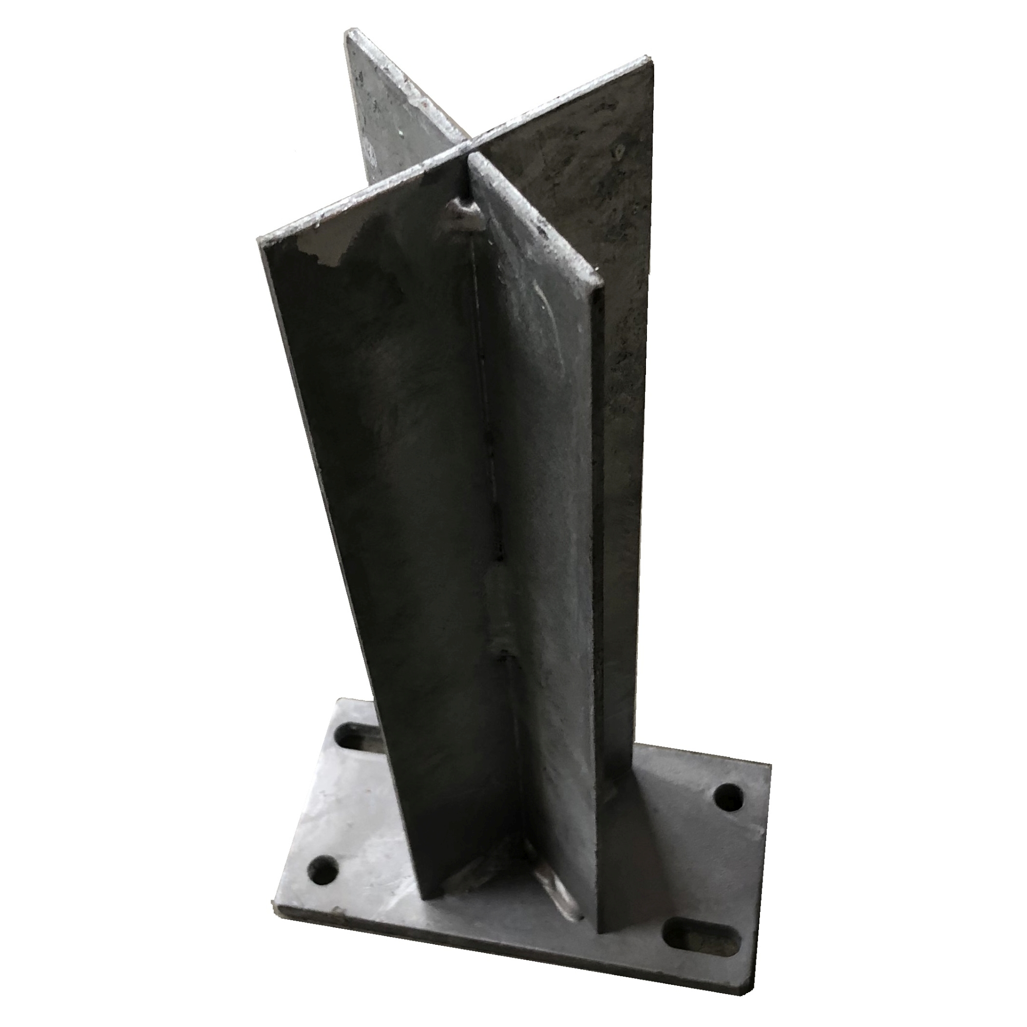 Aufschraubträger300 x 160 x 88 mm, feuerverzinkt