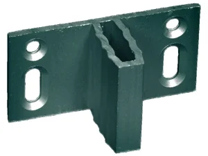 Zaunhalter für ECKELEMENTEANTHRAZIT, Set mit 7 StückAluminium anthrazit