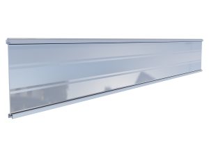 TJÖRN-Serie WPC-SteckzaunsystemGlasfüllung, 6 x 206 x 1793 mmSILBER