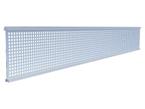 TJÖRN-Serie WPC-SteckzaunsystemGitterfüllung, 6 x 206 x 1793 mmSILBER
