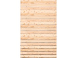 RHÖN-Serie Steckzaunelement
90 x 180 cm, Lärche unbehandelt
4-tlg. im Karton