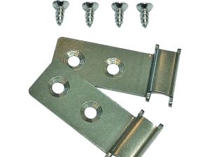 Alu-Abdeckleisten-Clips
silber
2 Stück inkl. Schrauben
