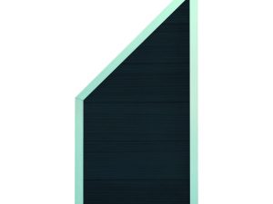 MALÖ-Serie ANTHRAZIT ECKE
90 x 180/90 cm, WPC-Zaun
ALU-Rahmen