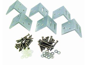 MALÖ-Serie Befestigungs-Set
Paket mit 6 Winkeln, ANTHRAZIT