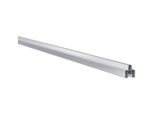 Alu-Design-ZwischenleisteSILBER, für Nut-/ Feder WPC-Bretter24/14 x 20 x 1800 mm, Aluminium