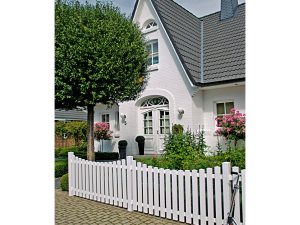 LIGHTLINE KS-Vorgartentor weiß100 x 80 cml. inkl. Beschläge