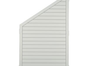 LIGHTLINE KS-Zaunelement
90 x 150/90 cm, ECKE links
Füllung weiß / Rahmen weiß