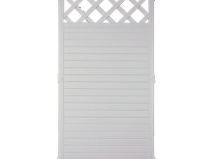 LIGHTLINE KS-Zaun Ranki 
90 x 180 cm
Füllung weiß / Rahmen weiß