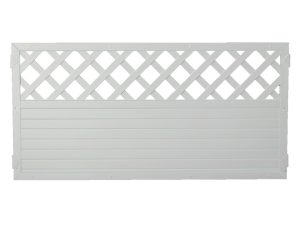 LIGHTLINE KS-Zaun Ranki
180 x 90 cm
Füllung weiß / Rahmen weiß