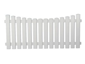 LIGHTLINE Vorgarten Tiefbogen, weiß
180 x 80/70 cm