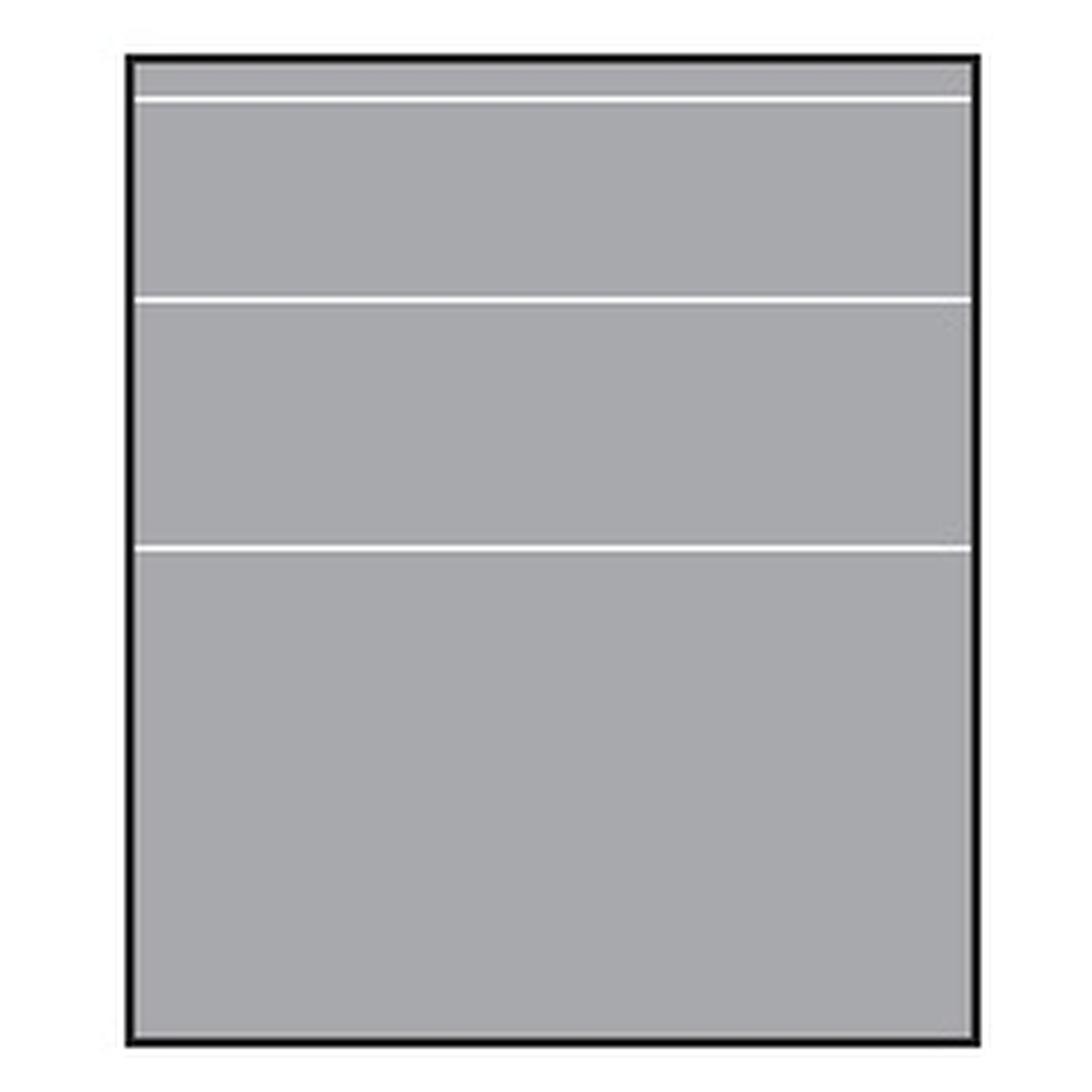 VETRO Glasscheibe
B 1030 x H 1200 mm
Streifen-Dekor 81, satiniert
#68102