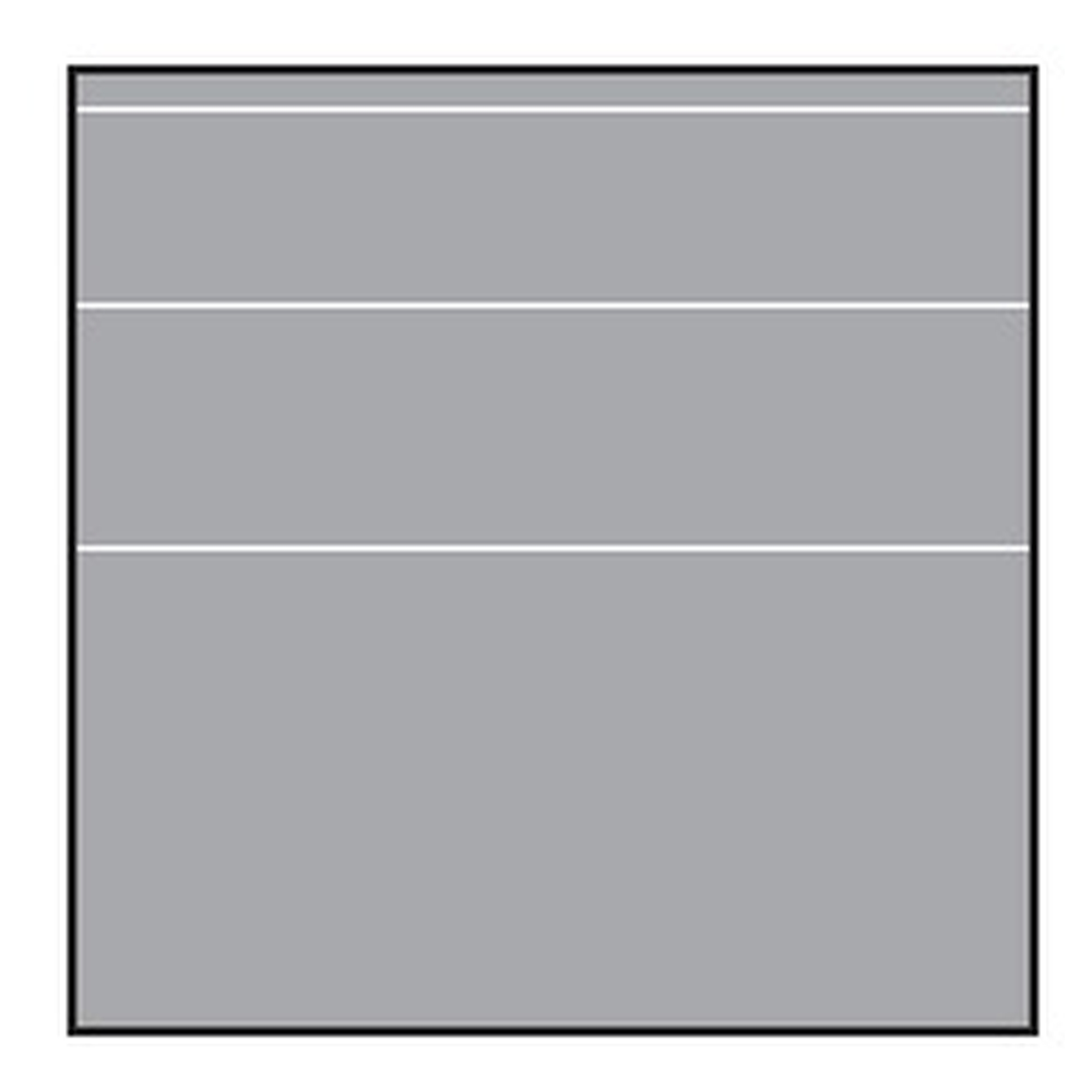 VETRO Glasscheibe
B 1200 x H 1200 mm
Streifen-Dekor 81, satiniert
#68103