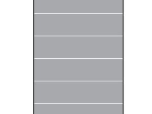 VETRO Glasscheibe
B 1200 x H 1800 mm
Streifen-Dekor 82, satiniert
#68206