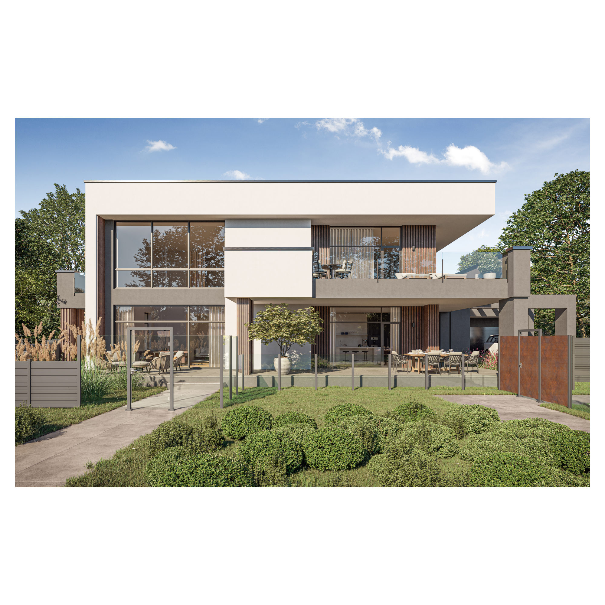 VETRO Glasscheibe ECKE beidseitig
B 1200 x H 1200/1800 mm
Klarglas
#60010 – Bild 3
