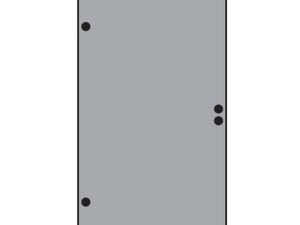 VETRO TÜR-Glasscheibe 
987 x 1800 mm, DIN Links
Vollflächen Dekor 84 satiniert
#68412