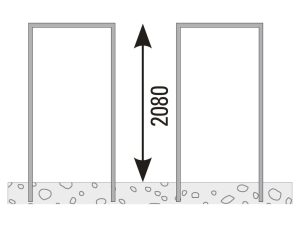 VETRO Pfosten-Zarge, V4A
Achsmaß 105,5 mm
zum Aufschrauben, DIN Rechts
#85137
