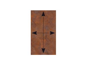 VETRO Glasscheibe CORTEN
20-120 x 90-180 cm Anfertigung
Motivdruck Cortenstahl 46/21