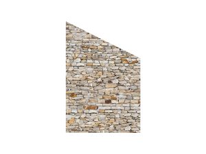 VETRO Glasscheibe MAUER
B 1200 x H 1800/1200 mm Ecke rechts
Motivdruck Mauerwerk 46/23