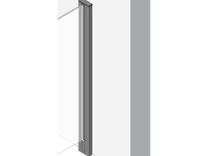 VETRO System-Wandprofil Alu
22,8 x 68 x 1870 mm
Anthrazit Struktur