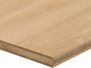 Eichen 3-Schichtplatten – A/B-Qualität Decklage: 4mm Eiche Mittellage: Eiche