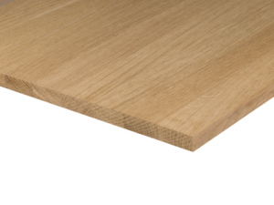 Eiche-Massivholzplatte – durchgehende Lamellen – A/B Qualität – D3 verleimt FSC 100% (SCS-COC-000106)