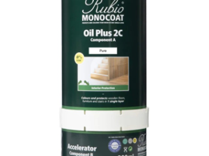 Rubio Monocoat, 1,3L Set – RMC Oil Plus 2C – Farbe: Pure VE: 1 Set 1 – 3L 2-Komponenten für Parkett und Möbel