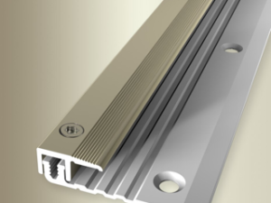 Combi-Vinyl Abschlussprofil – PF 377 V - F9 Sand für Vinyl & Designbeläge – 4 - 9 – 5 mm Aluminium eloxiert