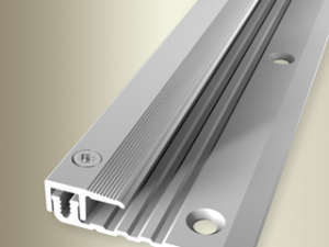 Combi-Vinyl Abschlussprofil – PF 377 V - F4 silber für Vinyl & Designbeläge – 4 - 9 – 5 mm Aluminium eloxiert