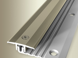 Combi-Vinyl Übergangsprofil – PF 378 V - F9 Sand für Vinyl & Designbeläge – 4 - 9 – 5 mm Aluminium eloxiert