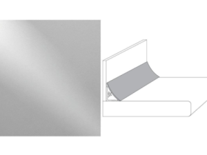 WAP-Plus Wandanschlußprofil – Metallic