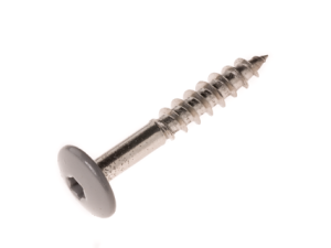 Fassadenschrauben V4A m. Torx – M 5 – 5x35 mm ocean grau U 8831 – à 100 St.