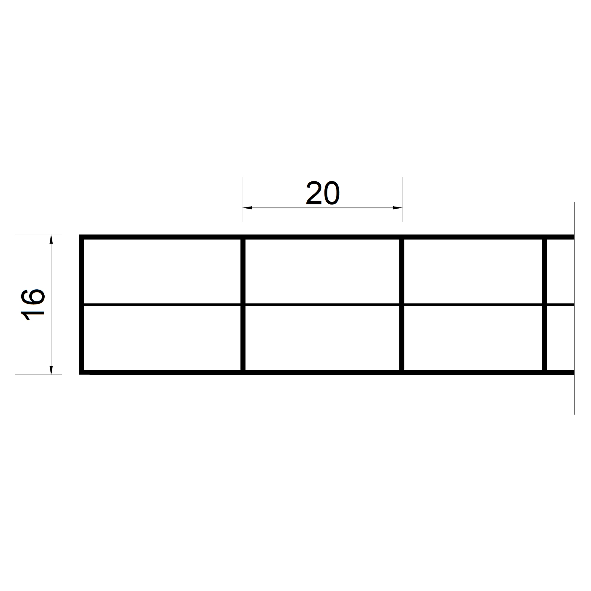 Polyclear-Polycarbonat S3P
980 x 7000 mm, WEIß-OPAL, 16 mm – Bild 5