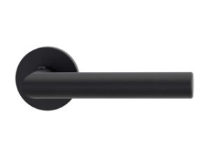 Griffwerk smart²Lock – Lucia Professional – runde Schraubrosetten – graphitschwarz